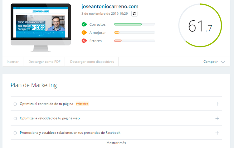 Auditoria seo de la web de mi negocio