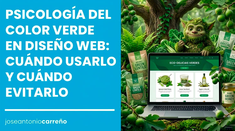 Psicología del color verde en el diseño web para negociosPsicología del color verde en el diseño web para negocios